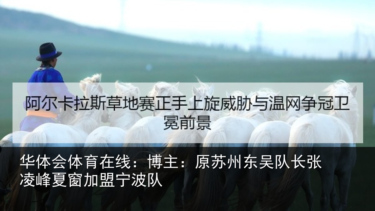 华体会体育在线：博主：原苏州东吴队长张相关情况队